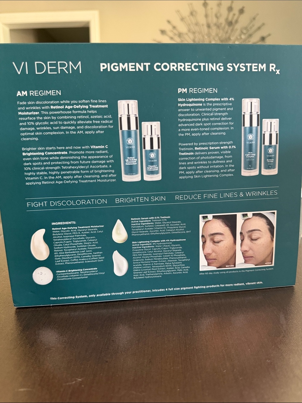 Pigment Correcting System in Teal - Brightening AM/PM Kit - Picture 2 of 2